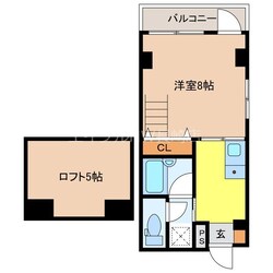 第1岩元ビルの物件間取画像